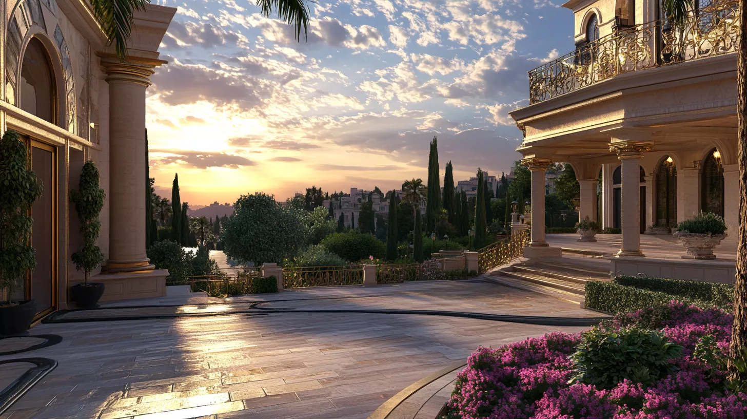 واجهة كلاسيكية مع الوان الطبيعة الزهرية واجهة كلاسيكية مع الوان الطبيعة الزهرية